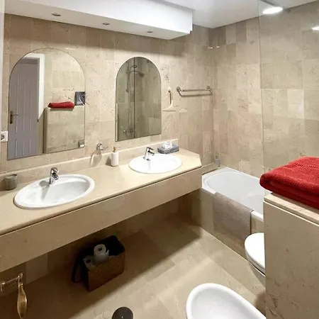 Lägenhet Encantador Apartamento Con Vista Al Mar Y Montana